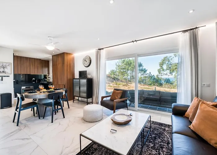 Appartement Mar A Vista - With Pool, Gym And Sea Views Nazaré