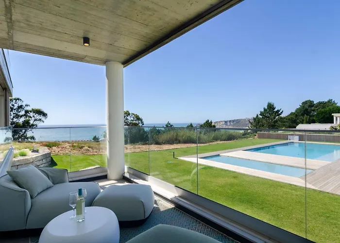 Mar A Vista - With Pool, Gym And Sea Views * Nazaré