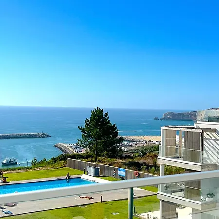 Mar A Vista - With Pool, Gym And Sea Views * Nazaré