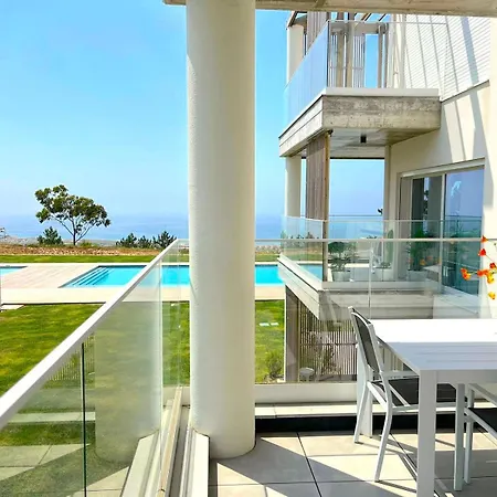 Апартаменты Mar A Vista - With Pool, Gym And Sea Views Назаре