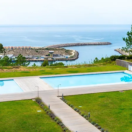 Mar A Vista - With Pool, Gym And Sea Views Apartment Nazare